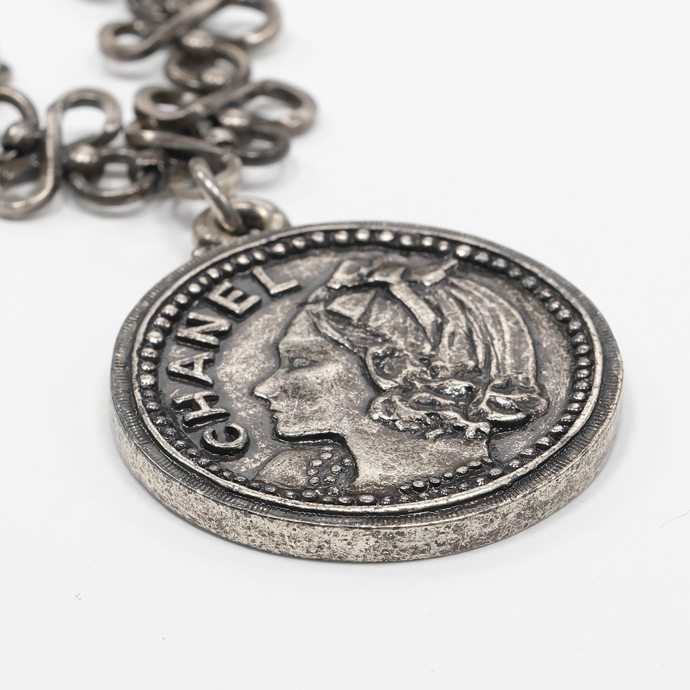 CHANEL Authentic Silver Charm Bracelet - Picture 6 of 9